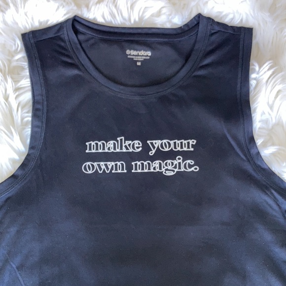 MAKE YOUR OWN MAGIC Muscle Tank Top M / L - Picture 6 of 13